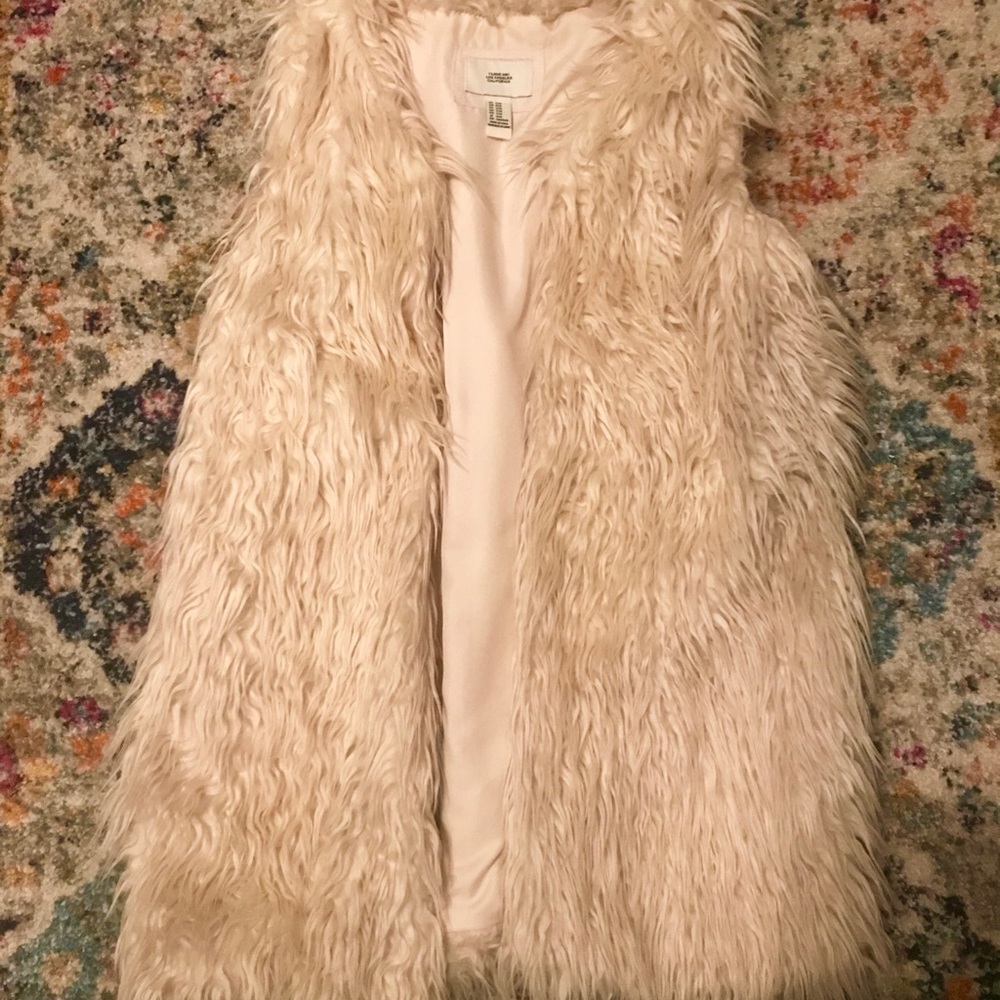 Long Fur Vest
